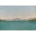 thumbnail image 3 of John Frederick Kensett 14x11 Black Modern Framed Museum Art Print Titled - Lake George, Free Study (1872), 3 of 5