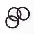 thumbnail image 2 of Goody ComfortFlex Ouchless Black Seamless Elastics, No-Slip Grip Hair Ties, No Snag, for Thick Hair, 8 Count, 2 of 9
