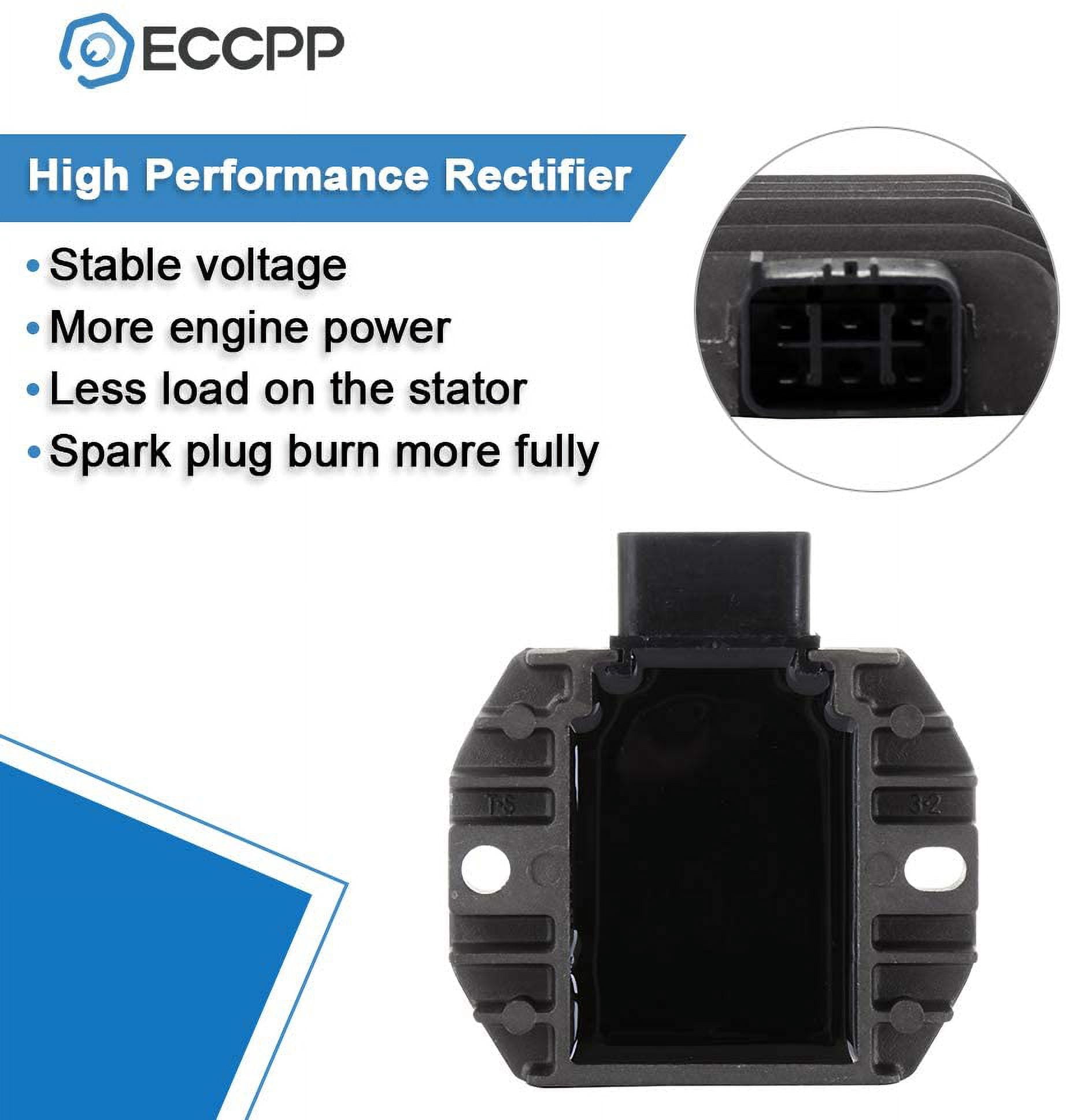 ECCPP Voltage Regulator Rectifier Fit For 1996-2007 Yamaha Vmax 1200 3jp  81960 00 00 3jp 81960 01 00 Rectifier Regulator B55093b5 97bf 44f6 883f  A452a6c9216e.45657ab4b8946a6e93dce7daf7c42e7b と互換性あり 3JP-81960-01 オートバイ用レギュレーター 整流器 YMH VMX-12 VMX1200 V-MAX 120