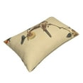 thumbnail image 3 of Daiia Vintage Bird Bedding Waterproof Pillow Protector Zippered Queen – Bed Bug Proof Pillow Encasement-16"x24", 3 of 9