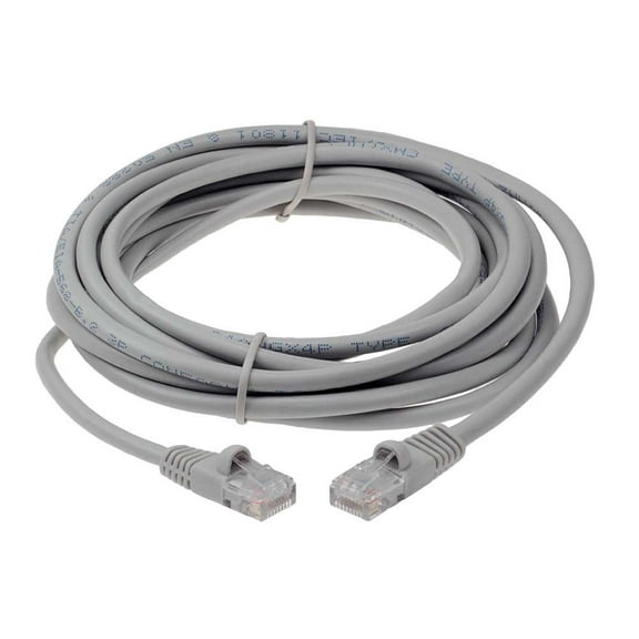 SF Cable Cat5e Crossover Networking Cable, 50 feet - Gray
