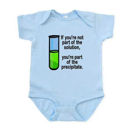 

CafePress - Part Of The Solution... Infant Bodysuit - Baby Light Bodysuit Size Newborn - 24 Months