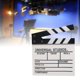 thumbnail image 5 of Seitruly Director Film Clapboard Escena de acción Clapper Board Película de madera Clap Slate Theatre Party Decoration Movie Clapper Board Accesorios para fotos blanco S, 5 of 6