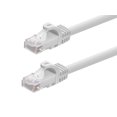 thumbnail image 2 of Monoprice Cat6 Ethernet Patch Cable - FLEXboot, Snagless RJ45, 550MHz, UTP, Pure Bare Copper, 24AWG, 12-Pack, 3ft, White, 2 of 2