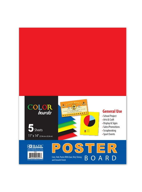 Common Poster Board Sizes