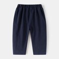 thumbnail image 4 of Krdevn Children's Solid Color Casual Pants Children's Pants,Kids Clothing,3-4 Years, 4 of 4