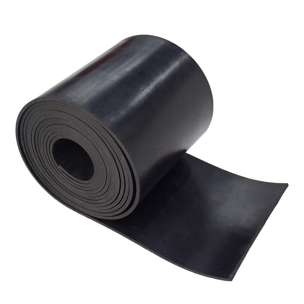 1/8 Thick Black Bendable Oil-Resistant Ultra Soft Buna-N Foam Strips with  Adhesive Back 1/2 Wide x 10 Ft.