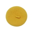 thumbnail image 2 of Sombrero de lana jinwen para perros y gatos disfraz de moda con banda elástica ajustable debajo de la Amarillo, 2 of 8