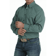 thumbnail image 3 of Cinch Green Geometric Print - Mens Shirt  - Mtw1105707, 3 of 4