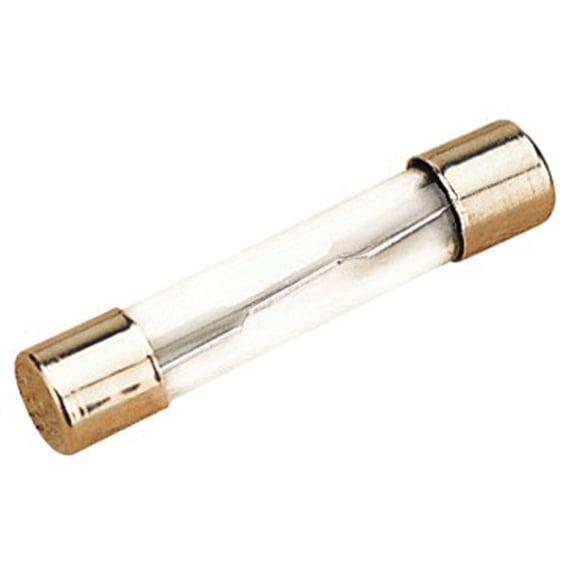 Sea-Dog 444102-1 AGC Glass Tube Fuse - 2 Amp, Pack of 5
