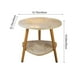 thumbnail image 3 of Mesa Auxiliar para Sofá, Mueble Auxiliar, Mesa Auxiliar para Sala de Estar, Mesa de Té para El Hogar, Estantes, Mesita de Noche, Mini Balcón, Mesa de Centro Pequeña., 3 of 6