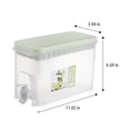 thumbnail image 3 of Hvmvliv Drink Dispenser Drink Dispenser with Faucet Filter Beverage Drink Container for Party 3.5L Cold Water Pitcher Lemonade Stand Juices Jug with Spigot Green(3.5L), 3 of 9