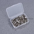 thumbnail image 4 of OULII 200Set Metal Brads Paper Fasteners for Crafting Diy Projects Artists Round Silver 0.80X0.80X0.45In, 4 of 5