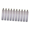 thumbnail image 1 of Tubos de pintura de aluminio vacíos, almacenamiento de pasta de dientes, envase rellenable, embalaje 10 piezas de 50 ml, 1 of 9