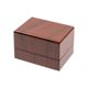 thumbnail image 3 of Caja de joyería para anillos, contenedor portátil, soporte para anillos, caja de recuerdo, exhibición de anillos para mujeres Anillos dobles, 3 of 9