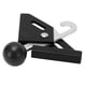 thumbnail image 5 of Puntas para postes de carpa, tapa antipinchazos, tapa superior para varilla de toldo redonda, soporte individual para carpa, dedal, negro, 5 of 14