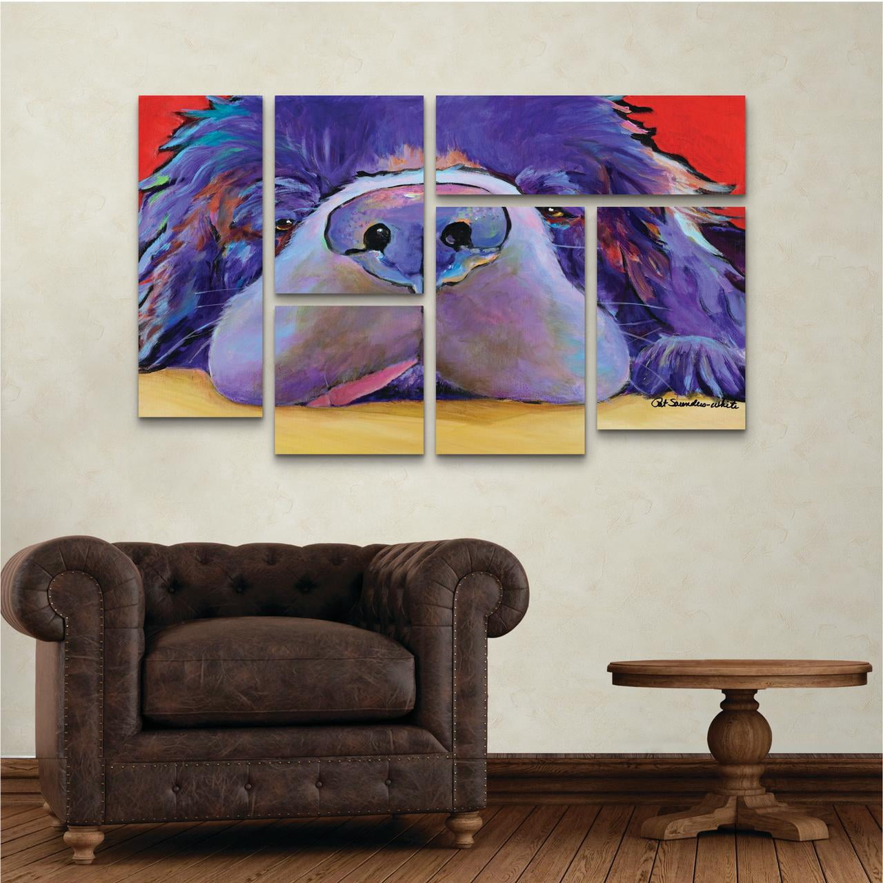 Trademark Fine Art 'Graysea' Canvas Art by Pat Saunders-White