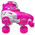 thumbnail image 3 of Patines Roller Derby Trac Star para niñas, blanco/rosa, 3 of 5