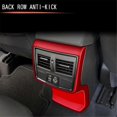 thumbnail image 5 of Car Rear Air Conditioner Trim Cover Back Row Anti-Kick Panel for 2025 LHD Interior Accessories,C, 5 of 5
