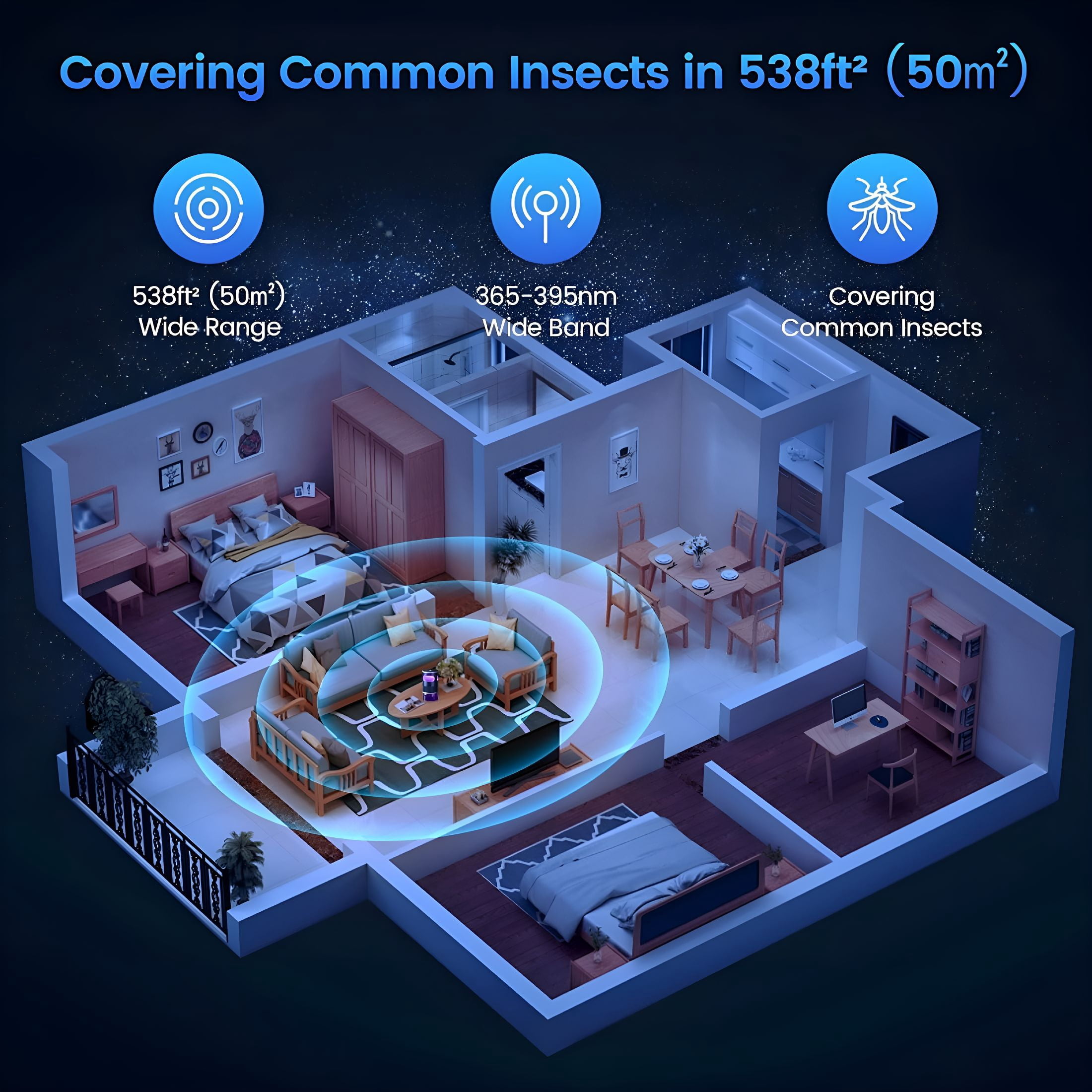 HIBIBUD Fruit Fly Trap Indoor Brushless Motor Gnat Traps for Indoor Gnats Killer,Powerful Suction Bug Insect Trap,Nat Trap Killer,Mosquito Catcher for Fruit Flies Gnats Nats Plants Moths Bug Insect