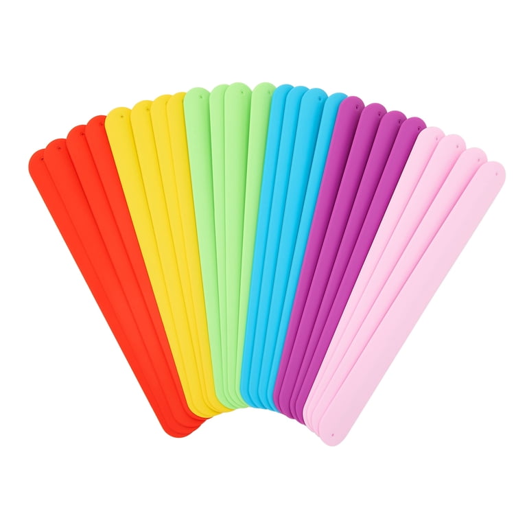 FENQURO Bracelet à Claquer 24 pcs pour Enfant, Lot pour Filles Garçons, Anniversaire Cadeau Parti Favors (Licorne FENQURO Bracelet à Claquer 24 pcs pour Enfant, Lot pour Filles Garçons, Anniversaire Cadeau Parti Favors (Licorne
