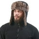 thumbnail image 1 of Trapper Ushanka Hat Warm Russian Trooper Fur Earflap Winter Ski Hat Cap (negro) ZefeiWu 8390615085632, 1 of 1
