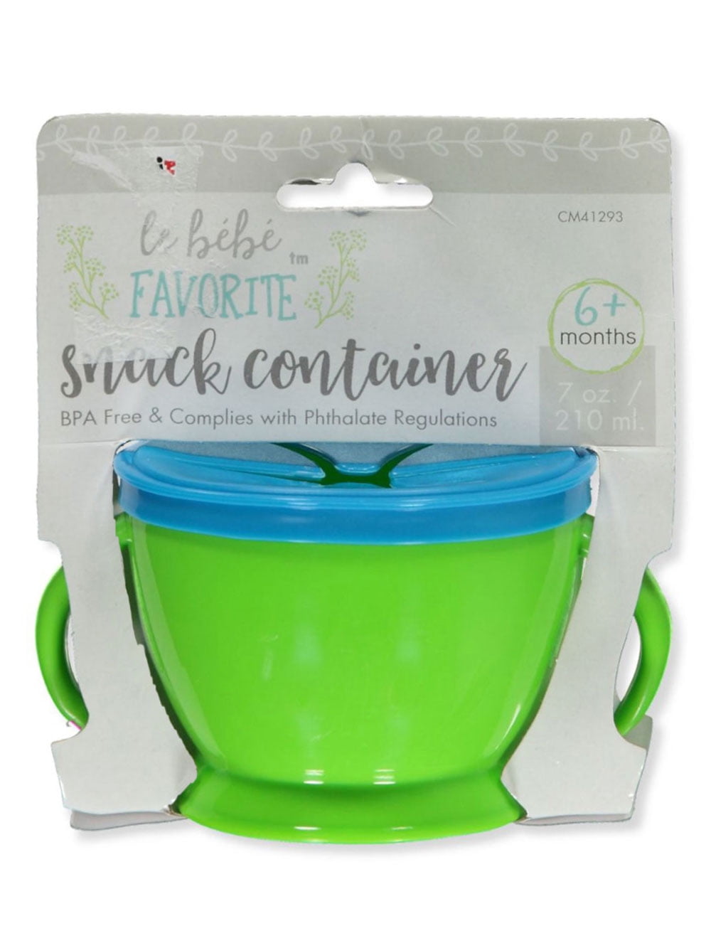 Le Bebe Favorite Snack Container 7 Oz Walmart Com