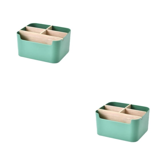 Matsuzay Caja de almacenamiento de plástico en capas con escalera de partición desmontable de aplicación amplia, organizador duradero Type9 NO9