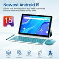 thumbnail image 2 of 10 inch Tablet, Android 11 Tablets, 4GB RAM+64GB ROM 512GB Expandable Tableta, 1.8GHz Quad Core Processor, 1280*800 IPS 10'' HD Touch Screen, 2+8MP Dual Camera, 6000mAh Battery Tablet PC, 2 of 6
