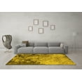 thumbnail image 3 of Ahgly Company Indoor Rectangle Oriental Yellow Industrial Area Rugs, 2' x 4', 3 of 4
