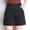 Black, variant on JJHGVB Linen Shorts for Women Women Linen Shorts Wide Leg Shorts for Women Beach Cropped Trousers Elastic Waist Shorts Below the Knee Linen Bermuda Shorts for Women Dress Shorts for Women Beige L