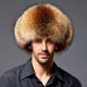 thumbnail image 1 of Gorro de invierno de piel sintética para hombre del noreste, grueso, cálido, con protección para los oídos, gorro frío para personas de mediana edad y mayores, 1 of 4
