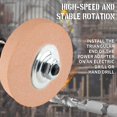thumbnail image 4 of Polishing Wheel 2.8 Inch Wear Resistant Buffing Wheel Professional Grinding Wheel Bench Grinder Rotary Tool Accessories for Wood Plastic Metal Rust Removal Cleaning, 4 of 11