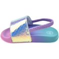 thumbnail image 5 of Metallic Mermaid Slide Sandal (Infant Girls), 5 of 5