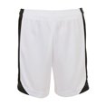 thumbnail image 1 of SOLS - Pantalones cortos de fútbol modelo Olimpico para niños (Blanco/Negro), 1 of 3