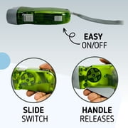GLOW PRO 4 (10.2 cm) | 2 LED Crank Flashlight | Battery-Free | Compact & Lightweight | Multi-Color Availability | Perfect for Hiking, Camping, Emergencies