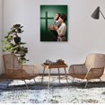 thumbnail image 2 of Cuadro Decorativo - Pareja de sombras cruzadas Jr  Impresión en canvas, estrechado., 2 of 2
