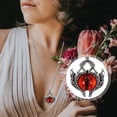 thumbnail image 2 of EeaseMX Collar de mujeres de la cadena del cuello del ojo mal, 2 of 7