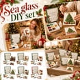 thumbnail image 7 of Christmas Sea Glass Art Kit for Adults,Festive DIY Mosaic Craft with Colorful Glass Pieces,Beginner Friendly Holiday Wall Art and Tabletop Decor,Santa, 7 of 7