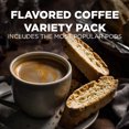 thumbnail image 3 of Maud's Flavored Coffee Pods Variety Pack, 40 ct, 9 Assorted Flavors, Medium Roast Flavored Coffee in Recyclable Single Serve Pods – 100% Arabica Beans, Compatible with Keurig K Cups Maker, 3 of 7