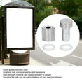 thumbnail image 3 of "Premium 12-Pack Stainless Steel Standoff Mounting Kit - Rustproof Wall Bracket Hardware for Acrylic Signs & Frameless Picture Hanging (16x20mm)", 3 of 6