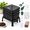 Black-3-Tray, variant on Green 3-Tray Worm Composting Bin 32qt Indoor Outdoor Food Waste Recycling Kit