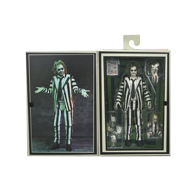 NECA Beetlejuice Beetlejuice (2024): Striped Suit Beetlejuice