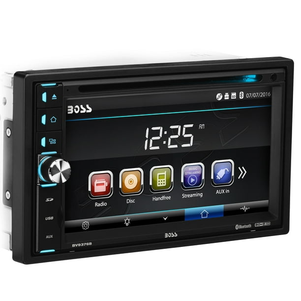 Boss Audio BV9376B DoubleDIN DVD Player 6.5" Touchscreen Bluetooth