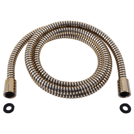 69 Hose Polished Brass - Delta: Hand Shower Hose & Gaskets - 69