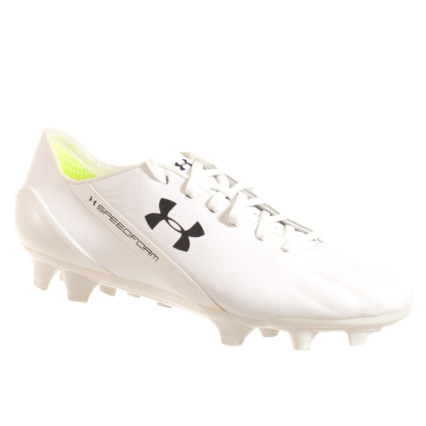 New Under Armour SPEEDFORM CRM Leather FG 1265285 002 Size 7.5 Men Soccer Cleat 