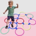 thumbnail image 1 of Juego de conectores de aros para Parque juguetes de entrenamiento para Ehuebsd niños y niñas aros de celosía de salto para Parque interior, 1 of 9