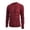 Red, variant on VJATTWR Long Sleeve T-Shirt 1-Pack Men Crewneck Lightweight Slim Fit S