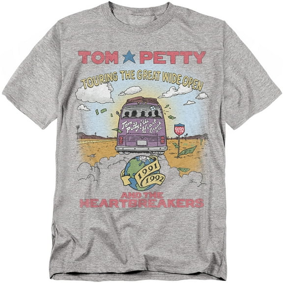 Tom Petty And The Heartbreakers T-Shirt The Great Wipe Open Unisex Graphic Tee for Men & Women