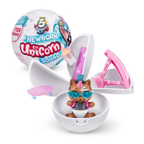 5 Surprise Unicorn Squad Series 5 - Newborn Unicorn Squad by ZURU (2 Pack) Exclusivos y mi 5 Surprise 5 Surprise